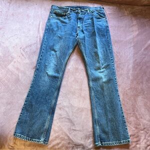 Levi’s 527 Bootcut Men's Blue Jeans - Vintage Fade - Size W36 L32